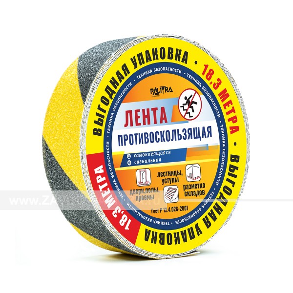 Лента противоскользящая L-50 (ч-ж)  купить за 334 руб. в специальном магазине zavod-palitra.ru