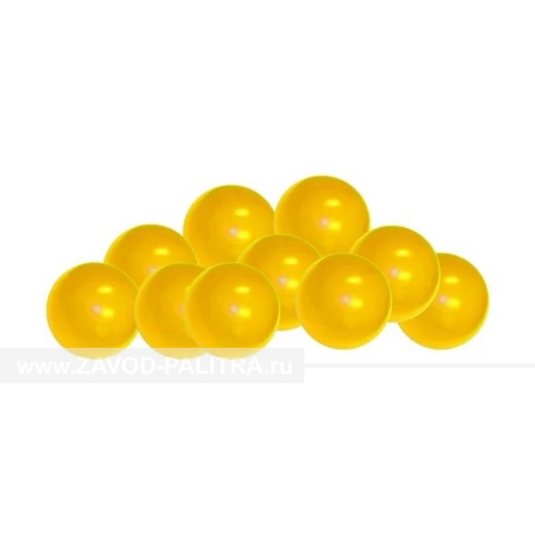 Купить Шарики для сухого бассейна желтые 7,5см по цене 5478 руб.