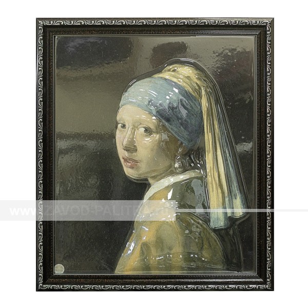 Купить Картина 3D «Девушка с жемчужной серёжкой», тактильная по цене 11772 руб.