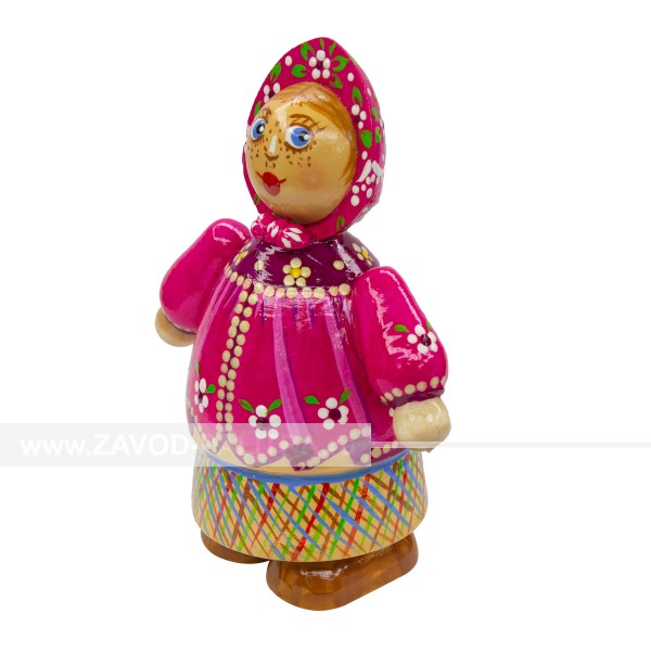 Купить куклу ручная работа девушка в платочке 9 см по цене 640 руб. на zavod-palitra.ru