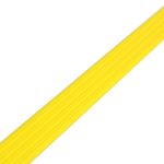 Лента противоскользящая желтая вставка в антивандальный алюминиевый профиль 29 мм