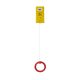 Антивандальная кнопка вызова с вибрацией и шнурком желтая – вид товара 4