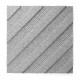 Плитка тактильная (диагональ), 300х300х30, гранит, сер – вид товара 1