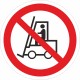 P 07 Запрет движения средств напольного транспорта – вид товара 1