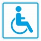 G-20 Пиктограмма тактильная Доступность объекта для инвалидов на креслах-колясках – вид товара 1