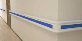 Защита для стен: поручень отбойник