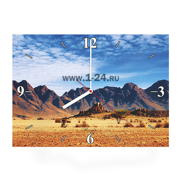Настенные часы Пустыня, двойные со стеклом – купить по цене 1045 руб.