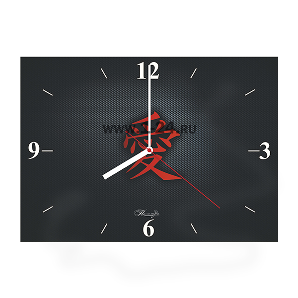 Настенные часы Иероглиф, двойные со стеклом – купить по цене 1045 руб.