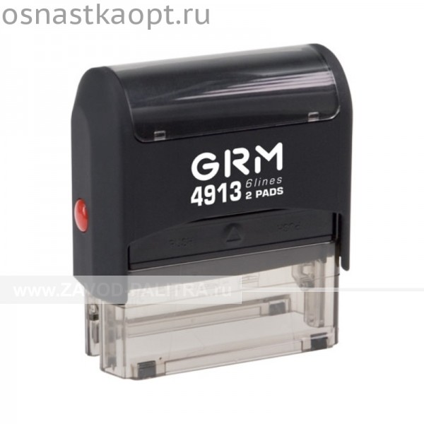 Автоматическая оснастка для печатей и штампов,прямоугольная, 58х22 купить за 450 руб. в специальном магазине zavod-palitra.ru
