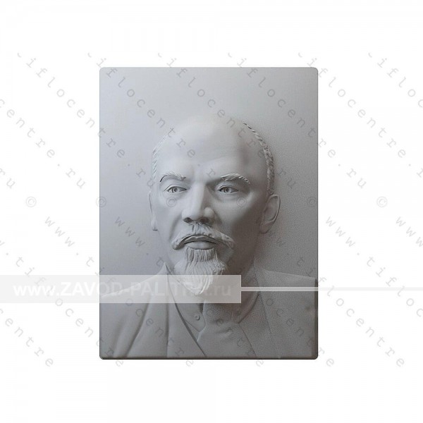 Портрет 3D Ленин В.И., тактильный ❗ Цены и фото