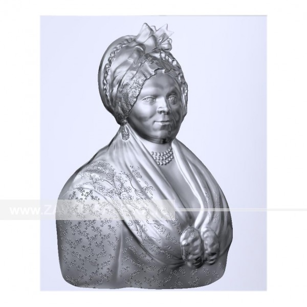 Картина 3D «Портрет женщины в чепце», тактильная от производителя