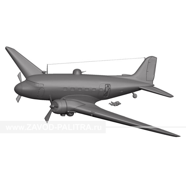 ➡ Картина 3D «Самолет ЛИ-2», тактильная – цена 10971 руб.