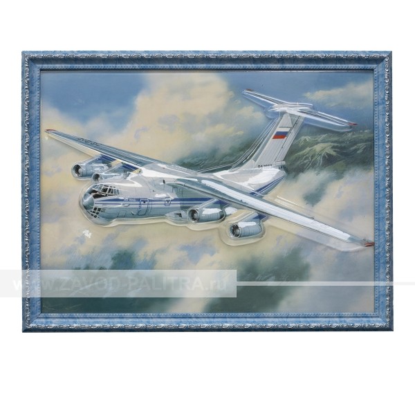 Картина 3D «Самолет ИЛ-76», тактильная ❗ Цены и фото