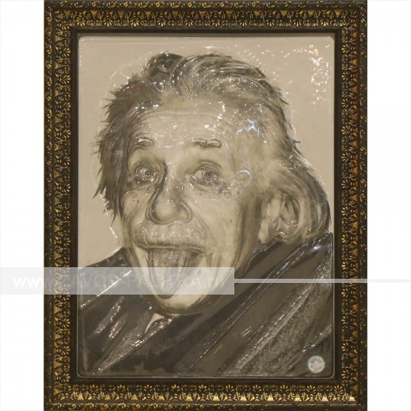 Портрет 3D Эйнштейн А., тактильный производство Завод «Палитра»