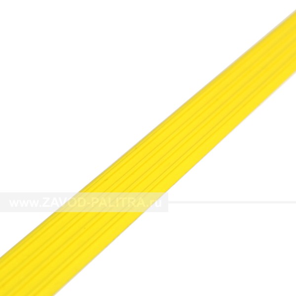 Лента тактильная вставка в профиль 27 мм жёлтая заказать по низкой цене Завод «Палитра»