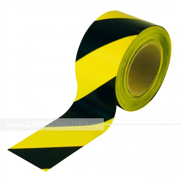 Цены на Контрастная лента чёрно-жёлтого цвета, 50 мм, СВХ