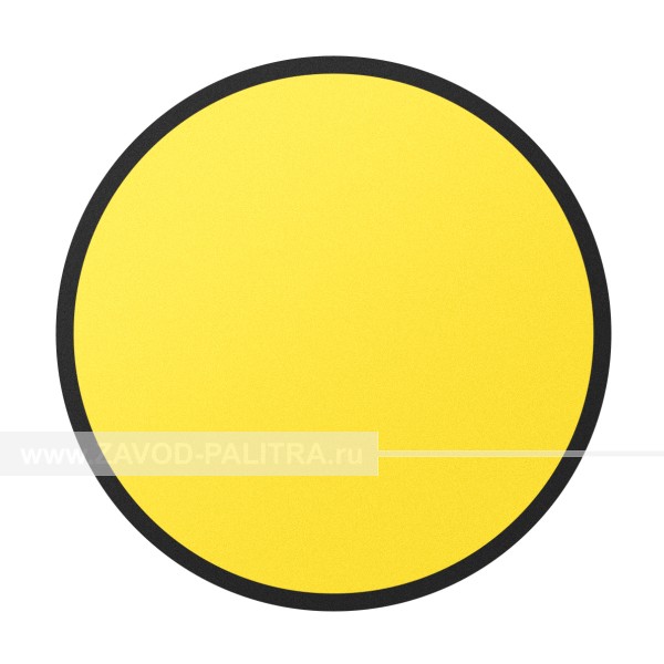 Цены на Круг контурный с каймой диаметр 200 мм (желтый)