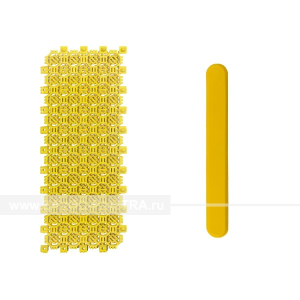 Купить Модуль желтый с индикатором (полоса), 120х300мм по цене 524 руб.