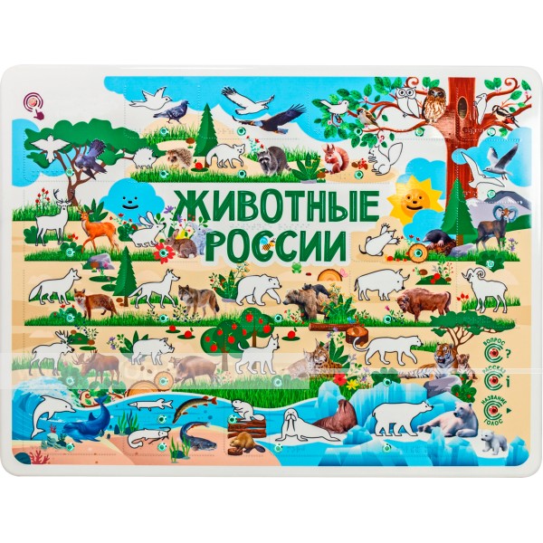 «Животные России» 840x640мм ❗ Цены и фото