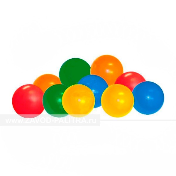 Набор шариков для сухого бассейна (разноцветные) диаметром 7,5 см купить