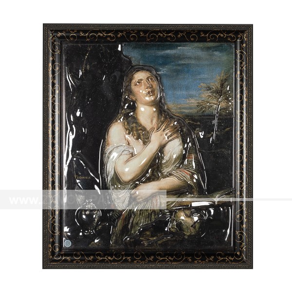 Картина 3D «Кающаяся Мария Магдалина», тактильная Цены и фото