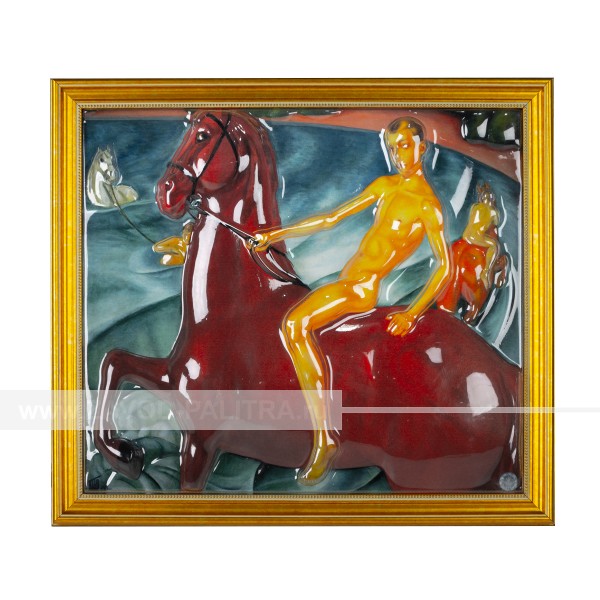 Картина 3D «Купание красного коня», тактильная Заказать