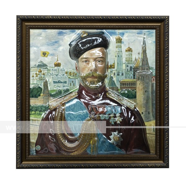 Картина 3D «Император Николай II», тактильная Цены и фото