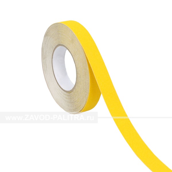 Лента абразивная самоклеящаяся желтая 25 мм