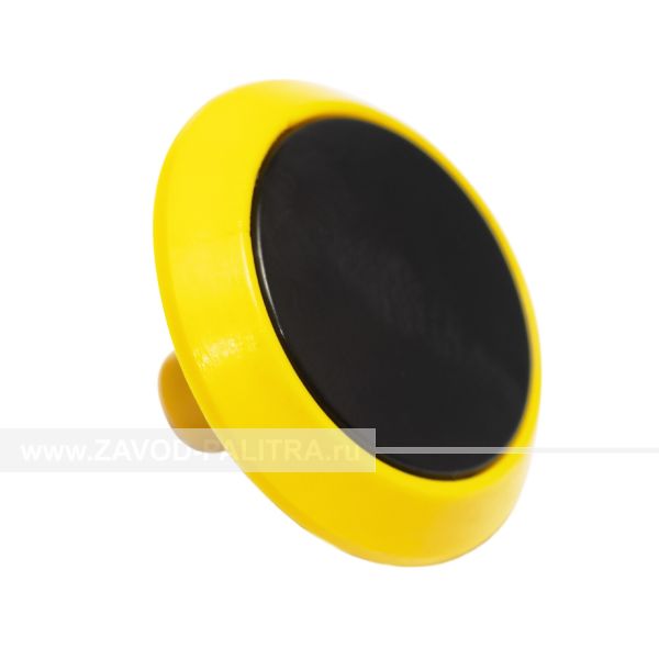 Индикатор тактильный, гладкий, со штифтом и вставкой, PU, D35х35, ж-ч Купить