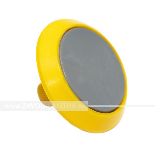 Индикатор тактильный, гладкий, со штифтом и вставкой, PU, D35х35, ж-с Купить