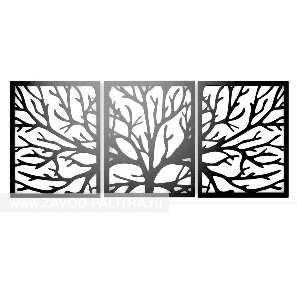 Купите комплект панно на стену «Ветви дерева» в интернет магазине производителя