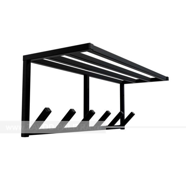 Вешалка настенная с полкой 57х21х21 см от производителя Zavod-Palitra.ru с доставкой и гарантией