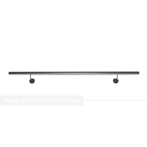 Поручень пристенный для лестницы из нержавеющей стали 1,5 метра купить за 5820 рублей