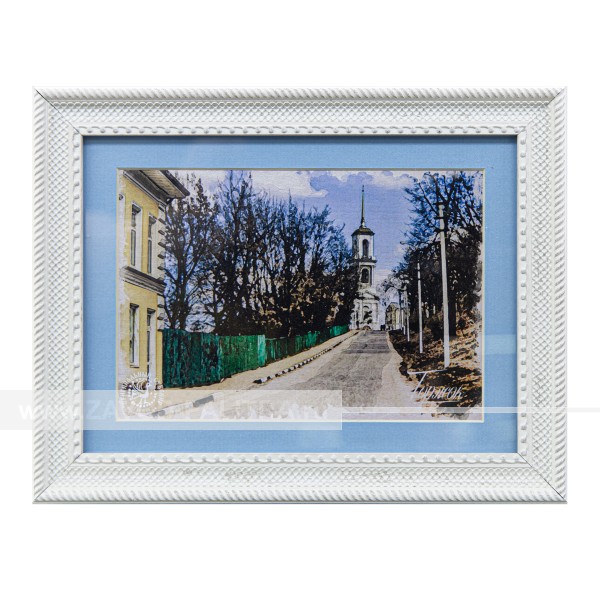 Купить картина в багете А5 Красная гора по цене 766 руб. на zavod-palitra.ru