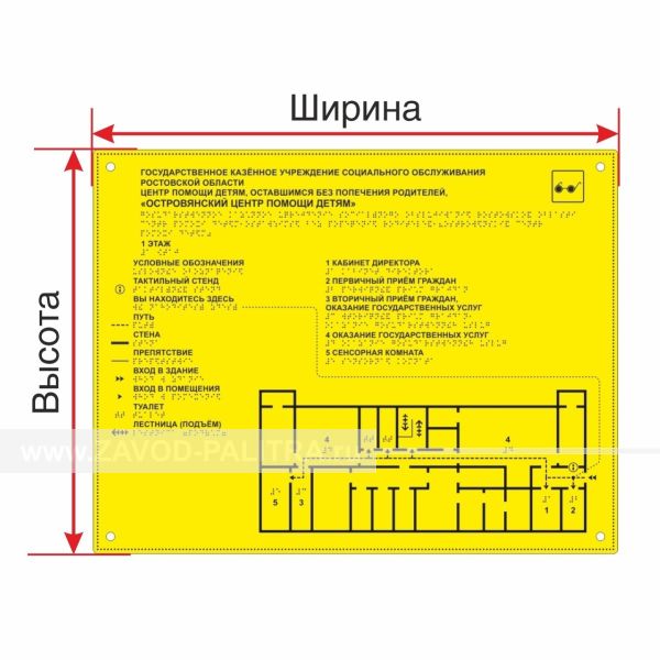 Мнемосхема тактильная оргстекло 5мм – с доставкой купить по цене 0 руб.