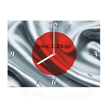 Часы &quot;Флаг Японии&quot; Арт. 00434
