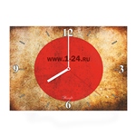 Часы "Винтажный флаг" Арт. 00435