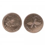 Сувенирная монета "Вертолет Ми-8" 00670-3M