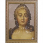 Портрет 3D Императрица Всероссийская Екатерина II, тактильный