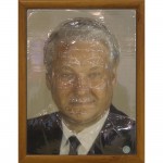 Портрет 3D Президент РФ Ельцин Б.Н., тактильный