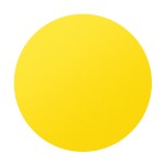Круг для контрастной маркировки  дверных проемов, 200мм, желтый