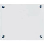 Крепление прямое из оргстекла 5 мм для тактильной мнемосхемы 470х610 мм, с держателями