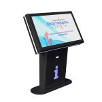 Терминал информационный «INFO-VERT-2(43)D», горизонтальный,  со стандартным ПО, с индукционной системой, М4