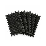 Комплект модулей 120x300 мм цвет чёрный, 5 шт