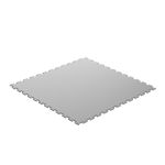 Модульное покрытие для пола из ПВХ, модель 1, размер 400х400х5 мм, цвет серый