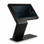 Терминал информационный «Info-VERT-3(43)D», сенсорный, со стандартным ПО, горизонтальный, с ИБП, черного цвета