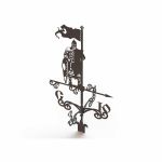 Флюгер "Воин" 710х600 сталь 2 мм