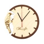 Часы деревянные Дятел 60115-3