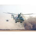 Картина на холсте «Ми-26 на посадке»