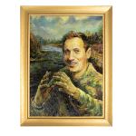 Картина 2D, Ануфриев В.Д. «Портрет Афанасьева Юрия Николаевича», тактильная